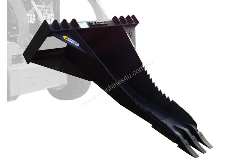 New 2017 himac Skid Steer Stump Removal Trenching Bucket Skid Steer