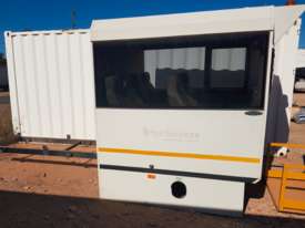 Isuzu body truck with tray and bus cabin  - picture2' - Click to enlarge
