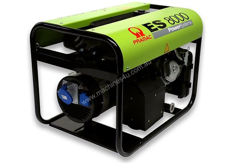 caption PRAMAC 7.2kVA Max Portable Generator- ES8000