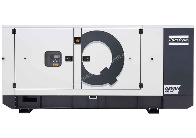 caption Atlas Copco Standby Generator QIS 450