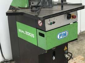 Just In - FIM 200mm x 200mm x 6mm Hydraulic Corner Notcher - picture0' - Click to enlarge