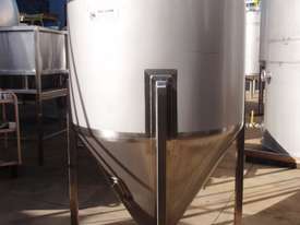 Powder Hopper (Stainless Steel), Capacity: 1,000Lt - picture0' - Click to enlarge