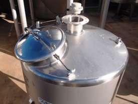 Powder Hopper (Stainless Steel), Capacity: 1,000Lt - picture1' - Click to enlarge
