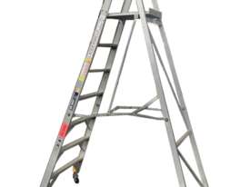 Bailey Aluminium Platform Step Ladder 2 Meter Heavy Duty Professional Ladderweld - picture0' - Click to enlarge