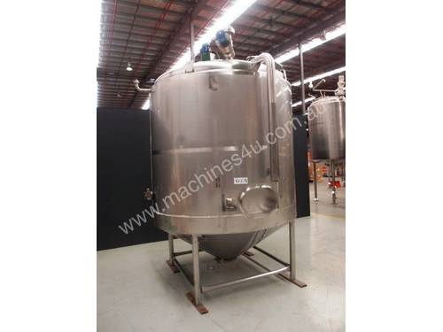 Stainless Steel Jacketed Mixing Tank