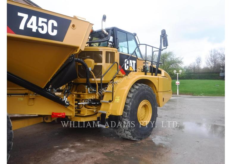 caption CATERPILLAR 745C Track Excavators