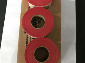 Safety Flagging Tape Red 30mm x 90mtr x 12 Rolls CH Hanson 17021 - picture1' - Click to enlarge