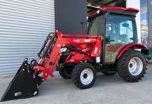 TANNERTRACK - TYM T413 40HP 4WD Cabin Tractor HST inc Loader & 4in1 Bucket