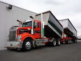 2008 Kenworth T408SAR & 2011 Quad Dog Alloy Tipper Combo - picture0' - Click to enlarge