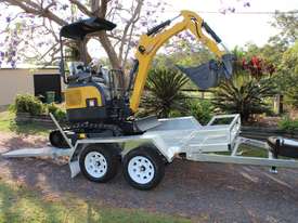 Mini Excavator and Trailer 8 Piece Package - picture0' - Click to enlarge