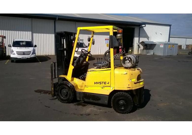 caption Used 2.5T Hyster LPG Forklift
