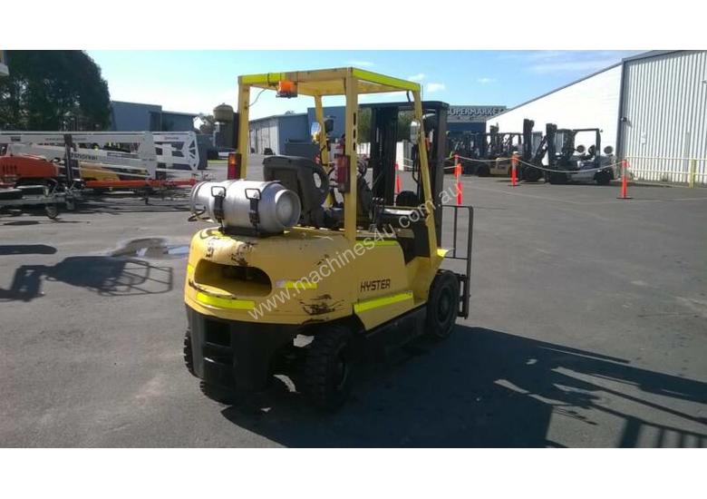 caption Used 2.5T Hyster LPG Forklift