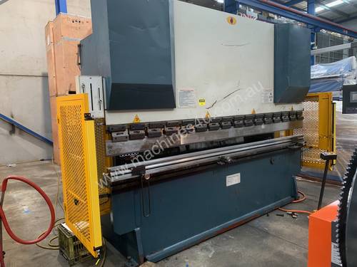 AVAILABLE NOW! - USED - MAXI 3200 X 100T NC Pressbrake with New Laser Guards & more