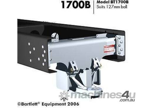 Tow bar to suit 127mm Bartlett Ball to 21,500kg Truck Trailer Tow bar-INSIDE BT1700B-21.5T