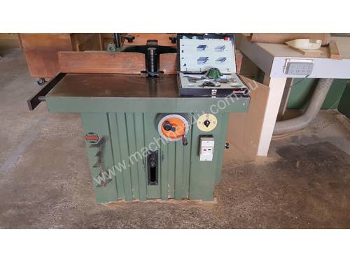 Spindle moulder for with a box of blades sale $2000 - PRICED TO SELL 