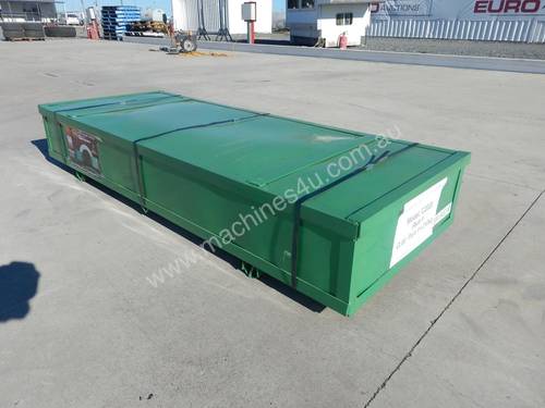 LOT # 0196 Single Trussed Container Shelter PVC Fa
