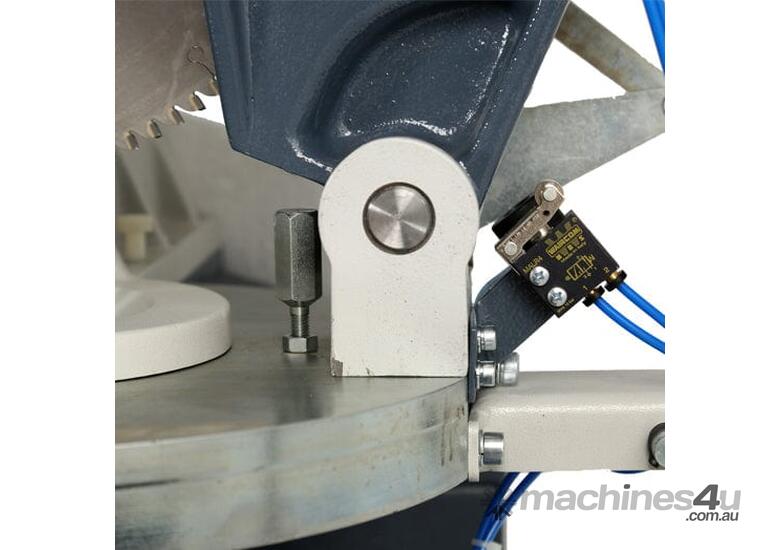 caption 400mm Pneumatic Aluminium, PVC & Wood Profile Cutting Mitre Saw Machine 415V FN 400P by Fen-Is