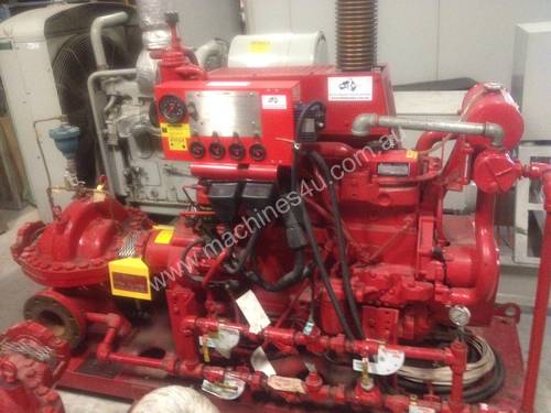 Diesel Fire Pumps F.M. approved