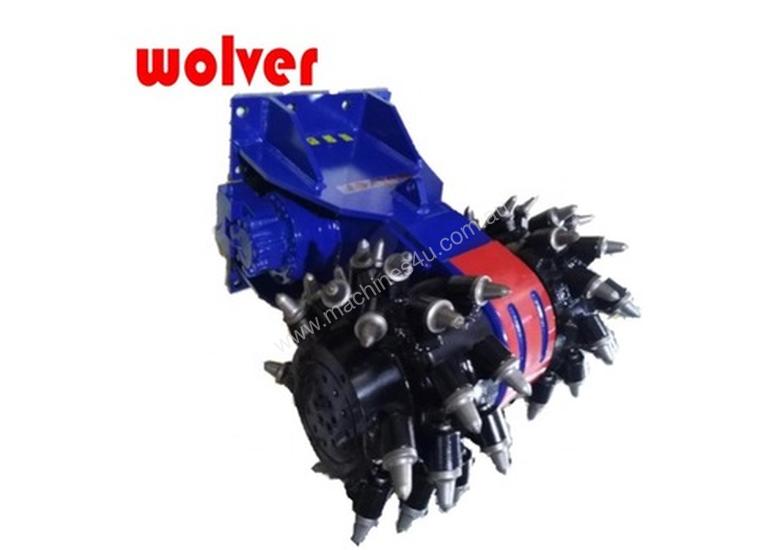 New 2019 WOLVER Hydraulic rotary drum cutter rock grinders for