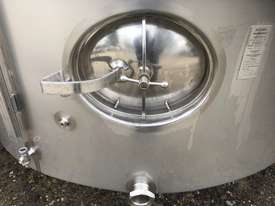 Stainless Steel Jacketed Tank 5,700ltr, Milk Vat - picture0' - Click to enlarge