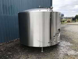Stainless Steel Jacketed Tank 5,700ltr, Milk Vat - picture1' - Click to enlarge
