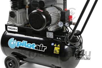 TM325i+ Pilot Air Compressor 50 Litre Tank / 2.5hp 11.2cfm / 318lpm Piston Displacement