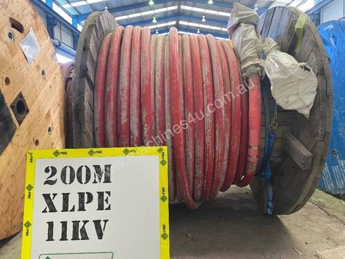 2541 - XLPE 11KV - Approximately 200mtr (Red) -Olex High Voltage Cable - 200m, 3 Core, 70mmsq, 6.35/