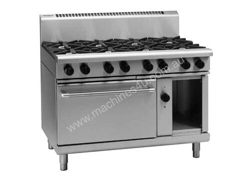 Waldorf 800 Series RNL8819GEC - 1200mm Gas Range Electric Convection Oven Low Back Version