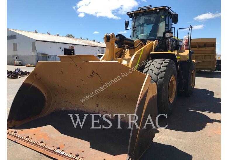 caption CATERPILLAR 972M Mining Wheel Loader
