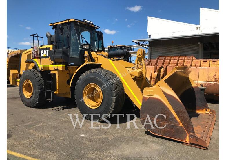 caption CATERPILLAR 972M Mining Wheel Loader