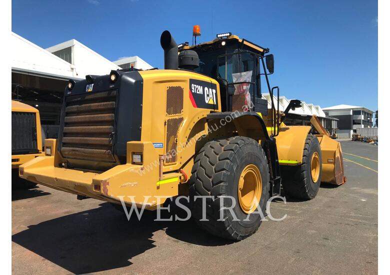 caption CATERPILLAR 972M Mining Wheel Loader