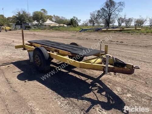 1988 Homemade Single Axle Plant Trailer