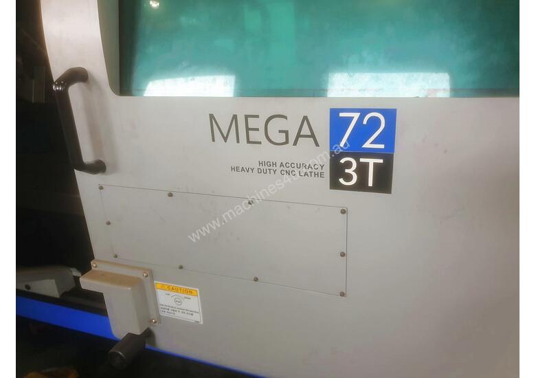 caption 2016 Hwacheon Mega72x3000-2 CNC Lathe