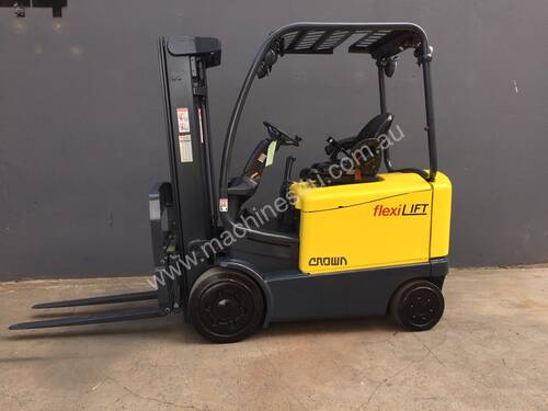 Crown FC4500 Container Mast Electric Counterbalance Forklift - Fully Refurbished
