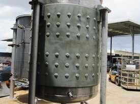 Pressure Vessel Tank (Stainless Steel Jacketed & Mixing), Capacity: 3,500Lt - picture0' - Click to enlarge