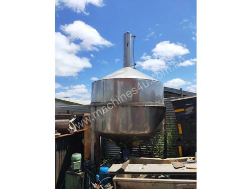 distillery stainless vat / tank / hopper