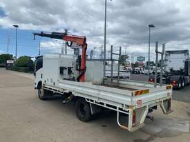 2013 ISUZU NPR 400 - Service Trucks - Truck Mounted Crane - Tray Truck - Tray Top Drop Sides - picture0' - Click to enlarge