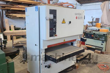 SCM SANDYA 1100mm TWIN BELT Italy. SCM SANDYA WIN CS63 Wide Belt Sander*SOLD*