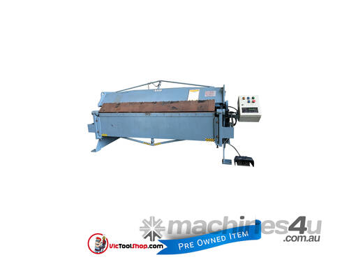 Epic Industries Pan Brake Semi-Hydraulic Sheet Metal Folder Capacity MS 1.6mmm SS 1.2mm - Used Item