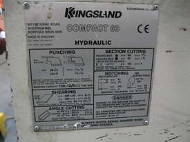 Kingsland Compact 60 Hydraulic Punch and Shear - English - picture0' - Click to enlarge
