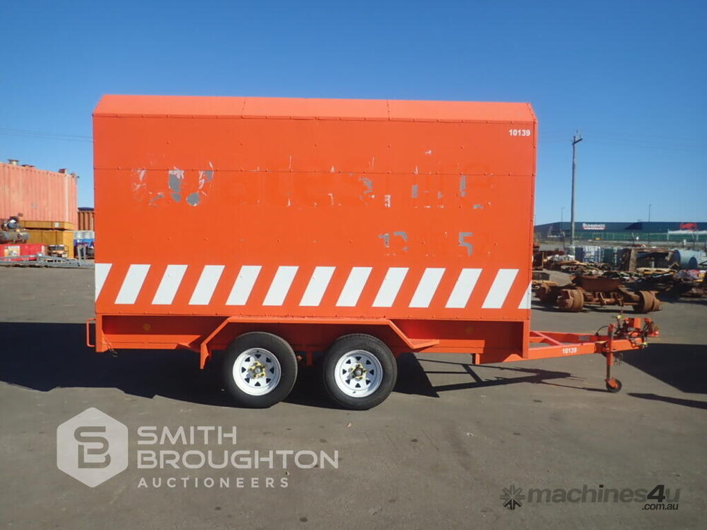 Buy Used 2008 SAMWA PTY LTD TANDEM AXLE FURNITURE TRAILER Trailers in