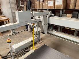 USED 200T LONGITUDINAL THROUGHFEED HOT PRESS (1300*3200 PLATEN) LINE FOR SALE - picture0' - Click to enlarge