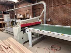 USED 200T LONGITUDINAL THROUGHFEED HOT PRESS (1300*3200 PLATEN) LINE FOR SALE - picture1' - Click to enlarge
