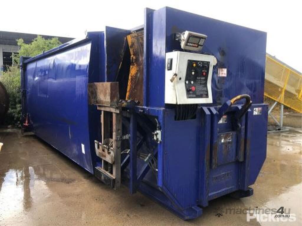 Used Wastetec TAuger Series Transportable Compactor Waste Compactors