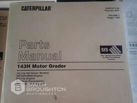 CATERPILLAR 143H MOTOR GRADER SERVICE, PARTS, OPERATION & MAINTENANCE MANUALS - picture0' - Click to enlarge