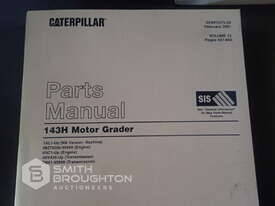 CATERPILLAR 143H MOTOR GRADER SERVICE, PARTS, OPERATION & MAINTENANCE MANUALS - picture1' - Click to enlarge