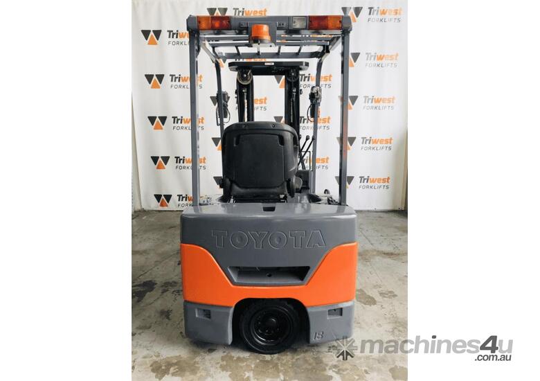 Used Toyota TOYOTA 1 8T 3 WHEEL COUNTERBALANCED ELECTRIC Counterbalance ...