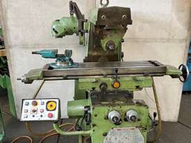 Pacific FU1100 Universal Milling Machine with good selection of tooling and accessories - picture0' - Click to enlarge