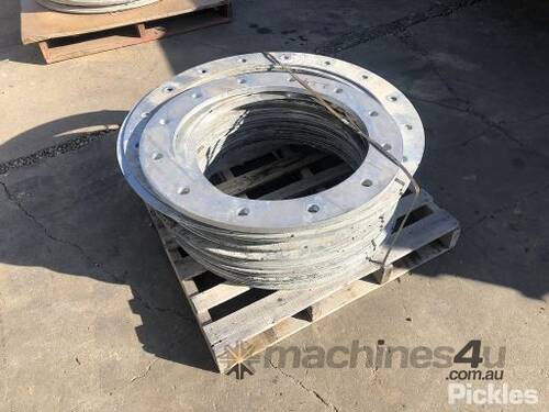 Pallet OF Round Steel Plates