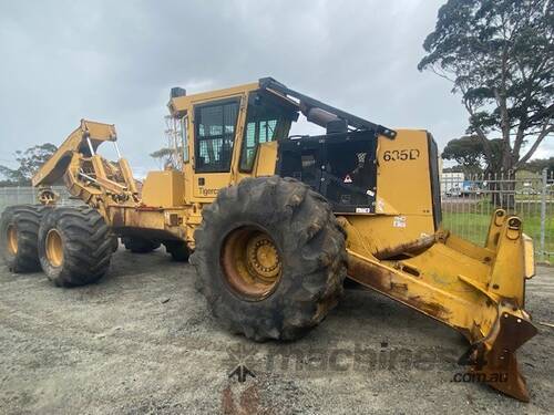 Used 2014 Tigercat 635D Log Skidder